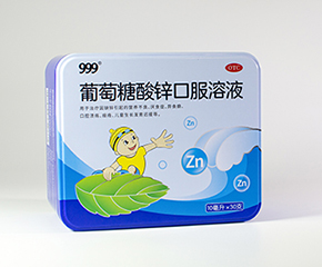 <dt>药品名称</dt><dd>葡萄糖酸锌口服溶液 10ml*30支</dd>